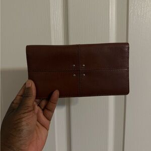 Etienne Aigner Brown Leather Wallet